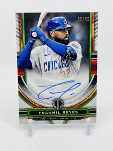 2023 Topps Tribute Franmil Reyes Chicago Cubs Auto /99 #TA-FR From Japan - Bild 1 von 24
