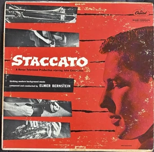 Elmer Bernstein Johnny Staccato Original TV Soundtrack Vinyl LP John Cassavetes - Picture 1 of 5