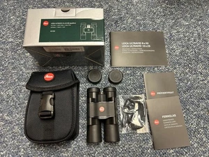 Leica Ultravid 10x25 BR AquaDura Binoculars Black Model 40253 - New in Open Box - Picture 1 of 7