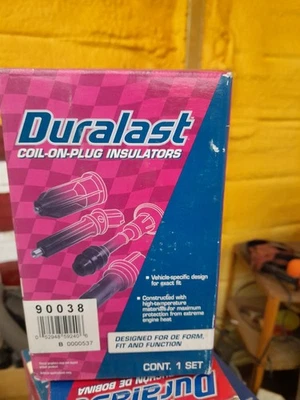 Duralast Spark Plug Boot Kit #90038 Nissan Sentra Applications Free Shipping - Image 1 of 2