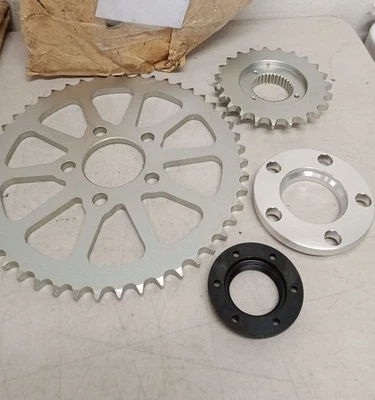 Front Rear Transmission Sprocket Conversion Kit Fit for Harley Sportster 1991-up - Imagem 1 de 4