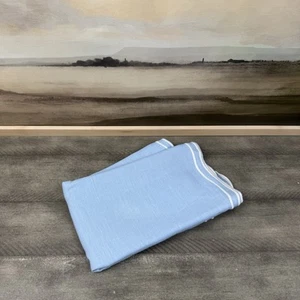 AERIN x Williams Sonoma Scalloped Placemats Set of 4 Blue White Flaws Read NWOT - Picture 1 of 10