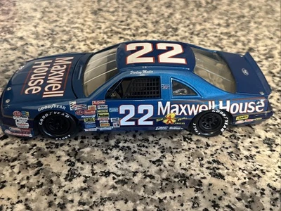 1991 Revel 1:24 NASCAR Sterling Marlin #22 Maxwell House Ford Thunderbird - Imagem 1 de 4