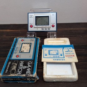 Nintendo Game & And Watch Fire tested very good free shipping