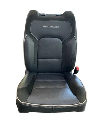 2019 RAM 1500 OEM FRONT RIGHT PASSENGER POWER SEAT CLOTH & LEATHER |BLACK (DPX9) Foto 1 de 4