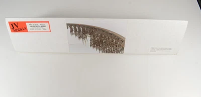 JV Models John Rendall HO Curved Trestle Bridge Kit - 2016 - Image 1 of 3