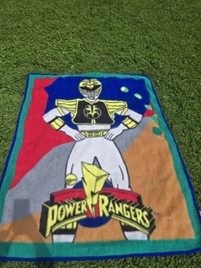 Power Rangers 1995 Sabin Entertainment Fleece Throw Blanket - Picture 1 of 7