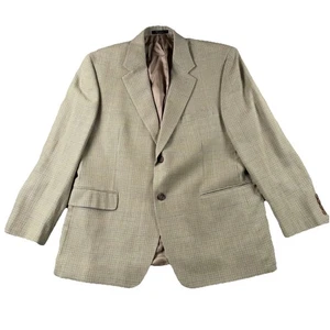 Lauren Ralph Lauren Herren Blazer 42 S Hahnentritt Seide Wollmischung Sport Jacke EUC - Bild 1 von 13