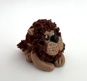 Polymer Clay Lion Figurine - Picture 1 of 8