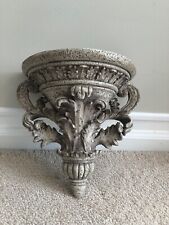 ORNATE ANTIQUE STYLE WALL POCKET SCONCE