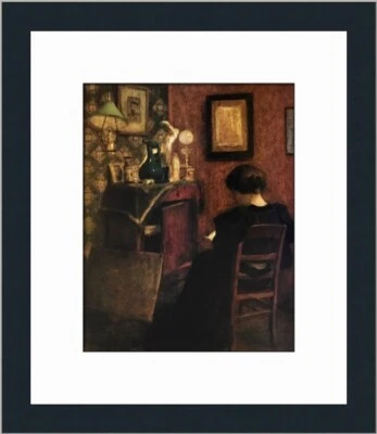 Henri Matisse 女士阅读定制带框印花 — 第 1/2 张图片