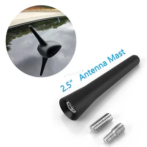 2.5" Radio Coche Stubby Mini Mástil Antena Corta AM FM Antena para Honda Toyota RAV4 - Imagen 1 de 8