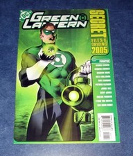 GREEN LANTERN secret files & origins 2005 signed 1st print HOWARD CHAYKIN NM COA