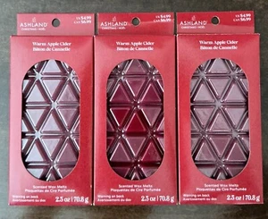 3er SET ASHLAND WARM APPLE CIDER DUFTWACHS SCHMILZT 2,5 OZ BOXEN 7,5 OZ GESAMTKERZE - Bild 1 von 1
