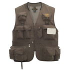 Slumberjack Leader 27 Pocket Mesh Back Fishing Vest, Olive, Large, 57750720OV-LG