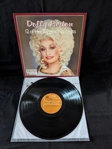 Dolly Parton 12 Of Her Biggest No 1 Hits (Vinyl LP) -Classic Country Collection - Picture 1 of 1