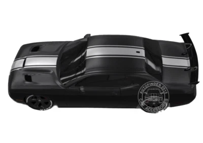 Calcomanía gráfica a rayas de carreras para Dodge Challenger capó techo parachoques trasero Foto 1 de 4