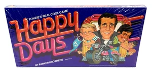 Vintage Happy Days Board Game The Fonz Sealed 1976 MISB Art - Picture 1 of 11