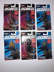 2021 Hasbro/Prexio Limited Edition GI Joe mini figure set of 6: Duke, Snake Eyes - Picture 1 of 8