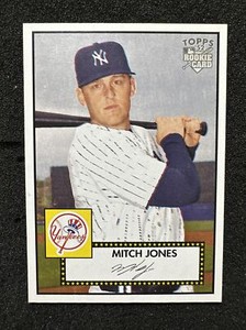 MITCH JONES #260 2006 Topps '52 Rookies QTY New York Yankees
