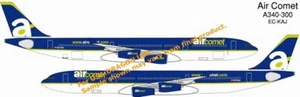 Dragon #55502 1/400 Air Comet A340-300 ~ EC-KAJ (Airline) - Picture 1 of 5