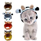 Cats Hat Caps Warm Cosplay Accessories for Cats Small Dogs Adjustable