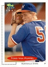 1991 Classic Best #386 Todd Van Poppel Minor League Card Huntsville Stars