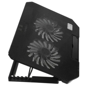 Laptop Cooling Pad Adjustable Laptop Stand Fan Notebook Cooling Stand for Laptop - Photo 1/12