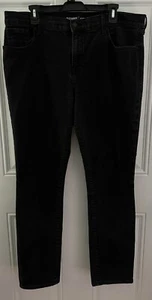 Old Navy Black Jeans Women’s size 16 Curvy Mid Rise Stretch Denim Pants - Picture 1 of 8