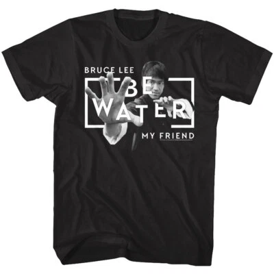 Camiseta para hombre Bruce Lee Be Water Foto 1 de 3