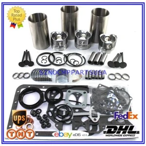 3TNA72 3TNA72L Engine Rebuild Kit For Yanmar Engine Kobelco SK15SR with Gasket - Picture 1 of 15