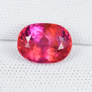 2.35 ct WONDERFUL RARE ORANGE PINK NATURAL TOURMALINE- RUBELITE See Vdo 4619 16s - Bild 1 von 2