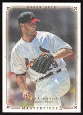 2008 Upper Deck Masterpieces   Chris Carpenter #85 St. Louis Cardinals
