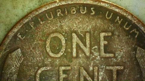 1919 Wheat cent, ungraded, circulated #613-01 Cover