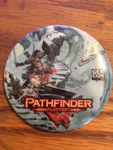 Gen Con 2018 - Pathfinder - Botones/Pins promocionales - Imagen 1 de 1