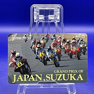 GRAND PRIX OF JAPAN SUZUKA Vintage Calling card Telephone Japanese Rare - Image 1 of 4