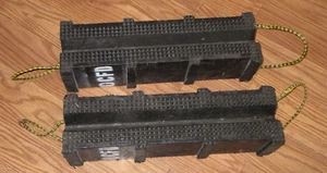 6"x 7"x 24" Black Polymer Cribbing Block Super Stacker w/ Handles Lot of 2 - Picture 1 of 7