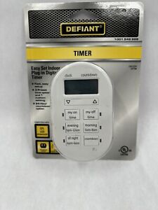 Defiant - Easy Set Indoor Plug-in Digital Timer - 1001 549 999