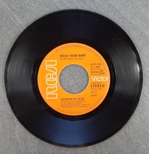George McCare Rock Your Baby von 1974 Vinyl Single 7" RCA KPBO-1004 - Bild 1 von 2