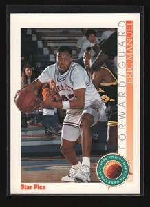 49 ~ Eric Manuel ~ 1992 Star Pics ~ BASE ~NM~BSK
