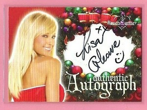                        2006 BENCHWARMER LISA GLEAVE AUTO CARD NRMT-MT