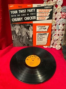Vtg 33 Record Chubby Checker "Your Twist Party with King of Twist" - Picture 1 of 2