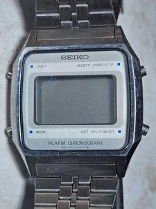 Seiko A914-5A09 Vintage Digital Chronograph Uhr Alarm Stop 80er Japan - Bild 1 von 13