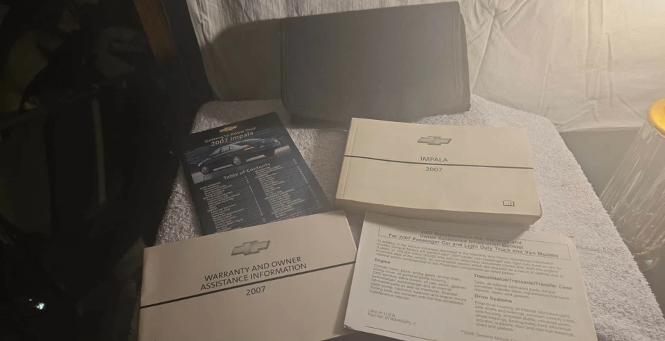 2007 Chevrolet Impala Owners Manual - Image 1 of 1