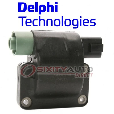 Delphi Ignition Coil for 1992-2001 Honda Prelude 2.2L 2.3L L4 Wire Boot dp - Изображение 1 из 4