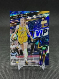 2025 Panini National VIP Cameron Brink Blue Ice Prizm /75 Los Angeles Sparks - Foto 1 di 2