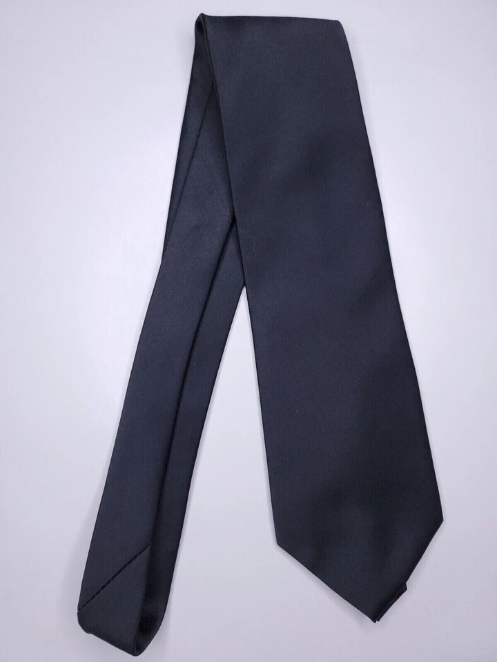 Corbata formal para hombre K Alexander 57"Lx4"W corbata negra Foto 1 de 4