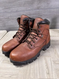 Rocky Alpha Force 6” RKK0190 Brown Steel Toe Boot Size Mens 11.5 W - Picture 1 of 17