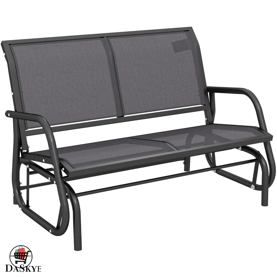 Водонепроницаемое кресло-качалка с двойными качелями — идеально подходит для отдыха на заднем дворе - Изображение 1 из 4