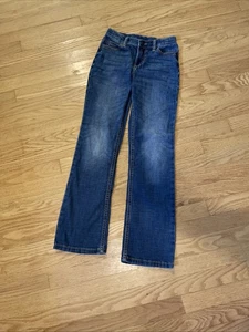 Wrangler® Youth Girl's Medium Blue Boot Cut Jeans 09MWGMS Size 12 Reg. #4 - Picture 1 of 16